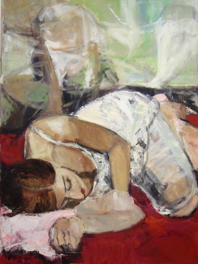 Rosario Sleeping by Carolina Bergaz-Crews