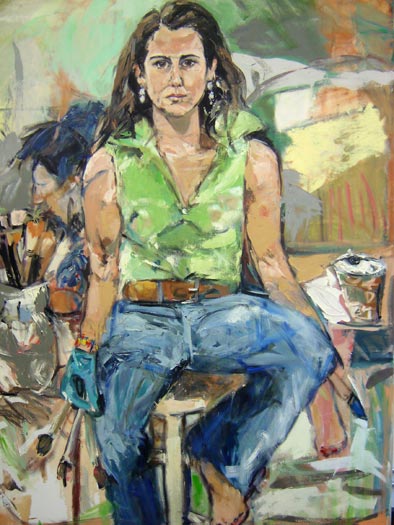 Self Portrait by Carolina Bergaz-Crews