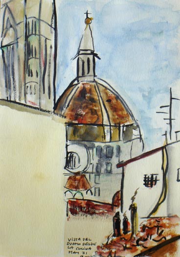 Florence, Il Duomo #1 by Carolina Bergaz-Crews