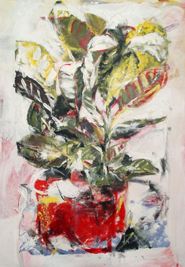 Red Plant by Carolina Bergaz-Crews